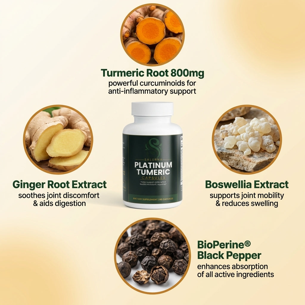 Salurna's Golden Relief — Ease your joints & move freely again